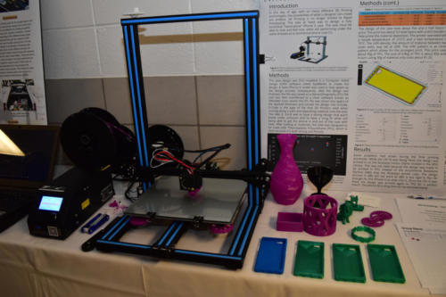 A colorful EGR100 3D printing project