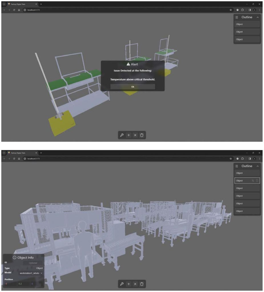 Magna: 3D Model for Factory Digital Twin Using WebGPU